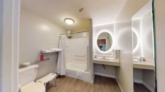 استوديو بسرير كوين مع أريكة بحوض استحمام لذوي الإعاقة، Towneplace Suites Fredericksburg 6/6