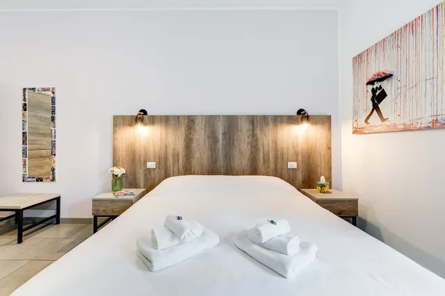 غرفة ديلوكس بسريرين منفصلين بحمام خاص، B&B Casa Der Poeta 4/6