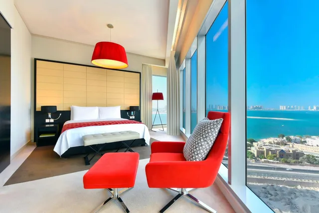 1 Bedroom, Residential, Witty, Residence, King Bed، W Doha 1/5