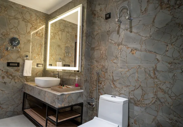 غرفة بريميوم بسرير مزدوج، Alpine Hotel and Villas 6/6