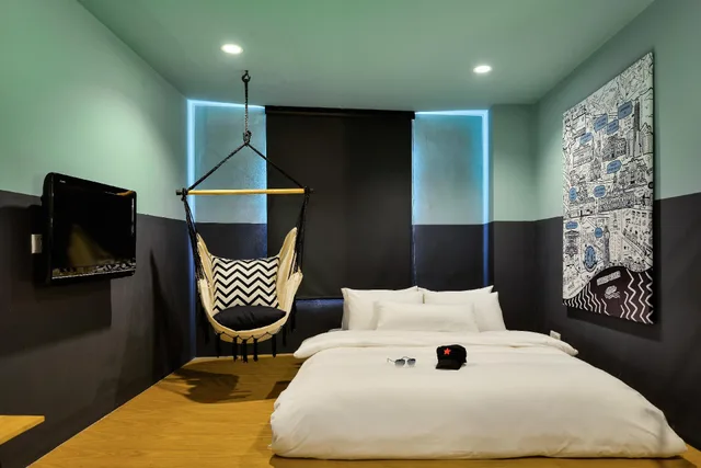 Cozy, Nest, Double Bed، The Hammock Hotel 3/3