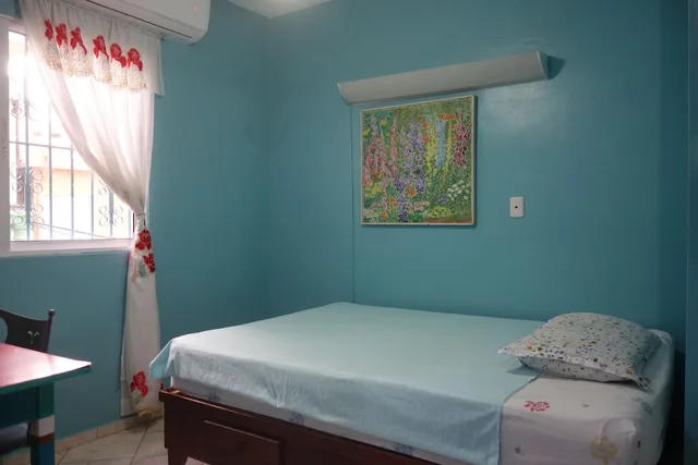 غرفة كلاسيكية بسريرين منفصلين، Casa Azul Apartment 1/7