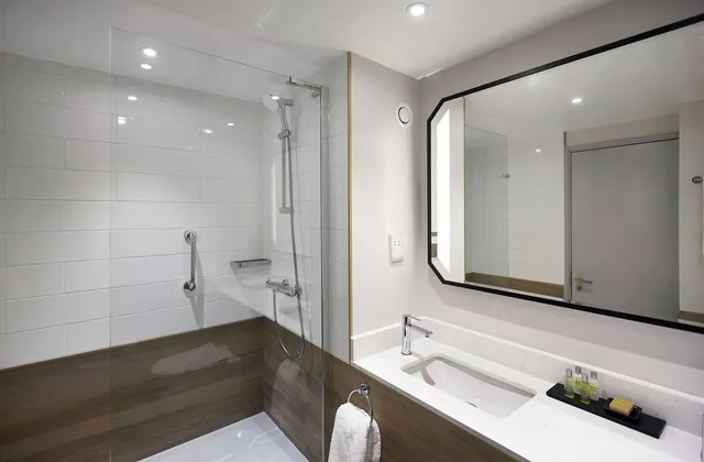 غرفة تنفيذية بسرير كينج مع أريكة بحوض استحمام، Hilton Cobham 4/4