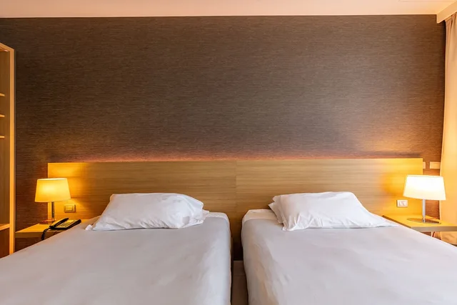 غرفة بسريرين منفصلين، Hotel San Martino 3/4