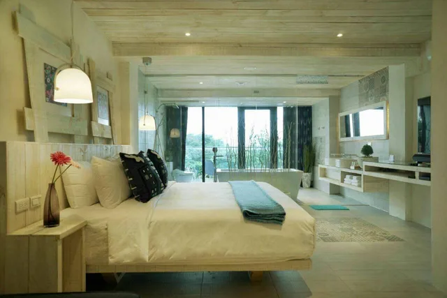 غرفة فاخرة بسرير مزدوج، Azure Inn 1/1