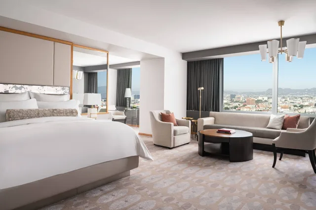 جناح جونيور بسرير كينج بإطلالة على المدينة، THE RITZ-CARLTON LOS ANGELES 2/6