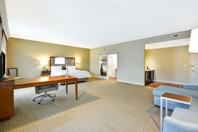 جناح استوديو بسرير كينج مع أريكة لذوي الإعاقة، Hampton Inn And Suites Charleston Airport 8/8