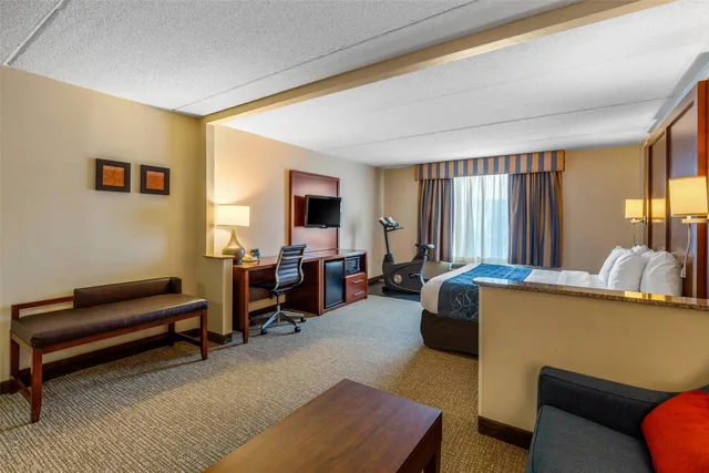جناح بسرير كينج، Comfort Suites Manassas Battlefield Park 4/6