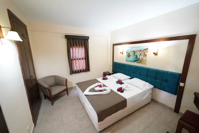 غرفة قياسية بسريرين منفصلين، Bodrum Salinas Hotel 7/10
