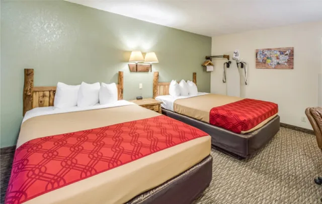 غرفة بسرير مزدوج، Econo Lodge Wall, SD 3/3