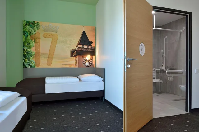 Room, Single, Twin Beds, B&B Hotel Graz City-Sud 1/1