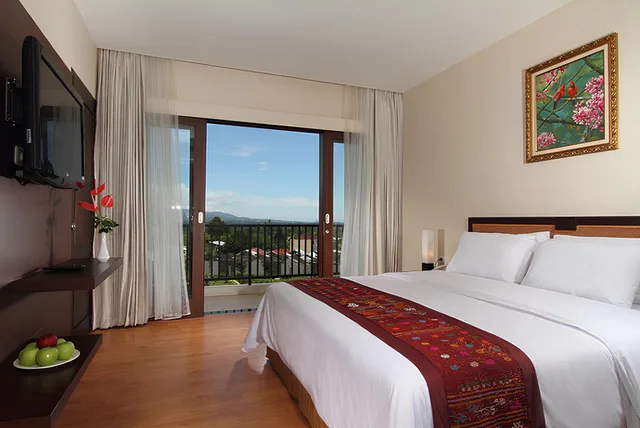 غرفة ديلوكس بسرير مزدوج، SUTAN RAJA RESORT AND CONVENTION CENTER 1/1