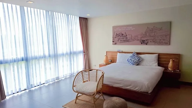 غرفة ديلوكس بسرير كينج، Zensala Riverpark Resort 10/10