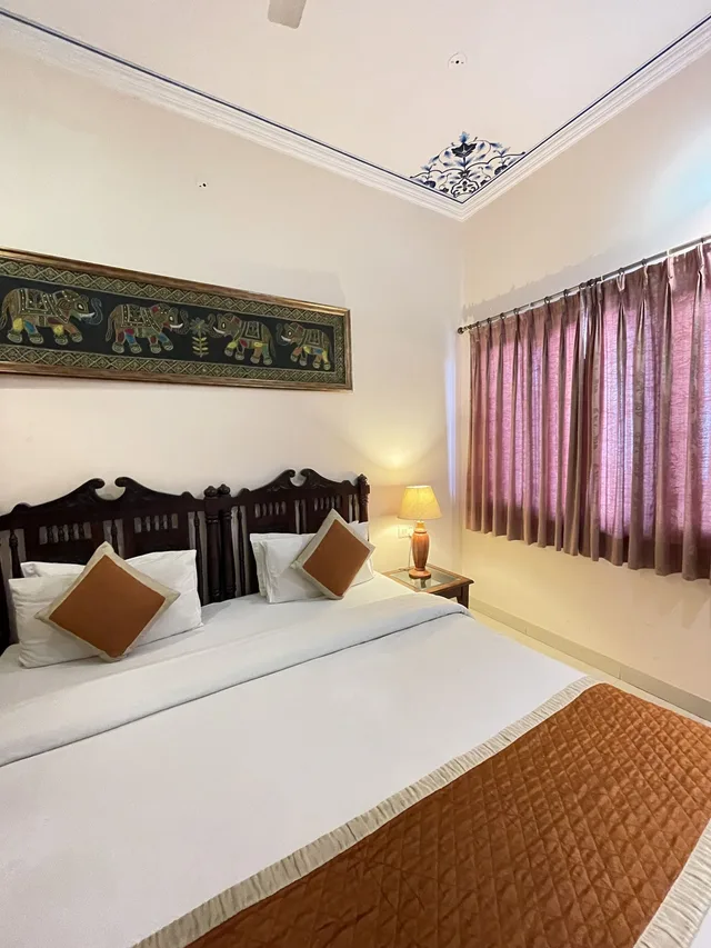 1 Bedroom, Deluxe, Twin Beds, Balcony, Courtyard Area، SURYAA VILLA JAIPUR A CLASSIC HERITAGE HOTEL 1/10