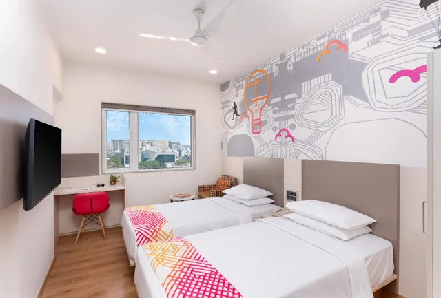غرفة ديلوكس بسريرين منفصلين، Ginger Andheri East 1/1