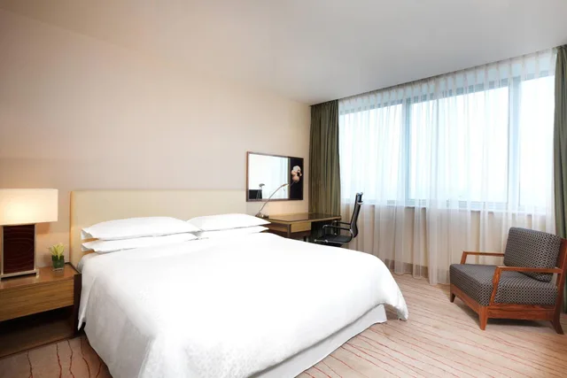 Comfortable Room King Bed, Four Points By Sheraton Shanghai Daning 3/8