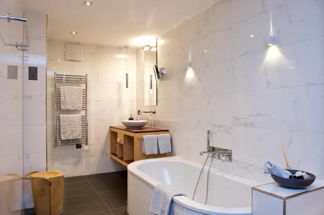 شاليه بسرير مزدوج بإطلالة على الجبل، Matterhorn Lodge Hotel and Appartements 10/10