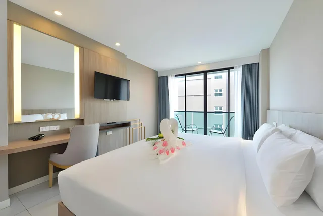 غرفة ديلوكس بسرير مزدوج، Grace Patong Hotel 1/1