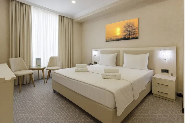 غرفة ديلوكس بسرير مزدوج، Baku City Hotel 1/10