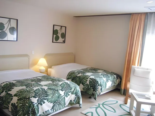 غرفة قياسية بسريرين منفصلين، Breezbay Seaside Resort Matsushima 1/1