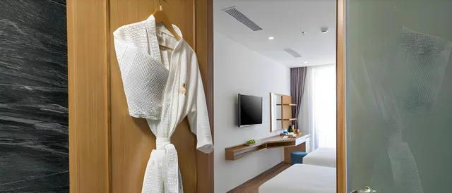 جناح بسريرين منفصلين بشرفة، Seashore Hotel & Apartment 1/1