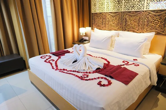 غرفة ديلوكس بسرير مزدوج بإطلالة على المسبح، Horison Seminyak 9/10