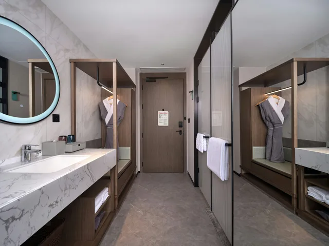 غرفة بسرير كينج، Hilton Garden Inn Ji'nan High-Tech Zone 5/6