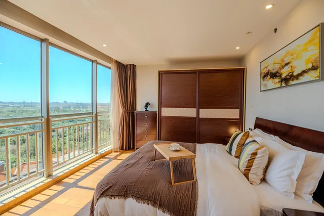 جناح عائلي بغرفتي نوم، Green Court Residence Jinqiao Diamond Shanghai 1/2