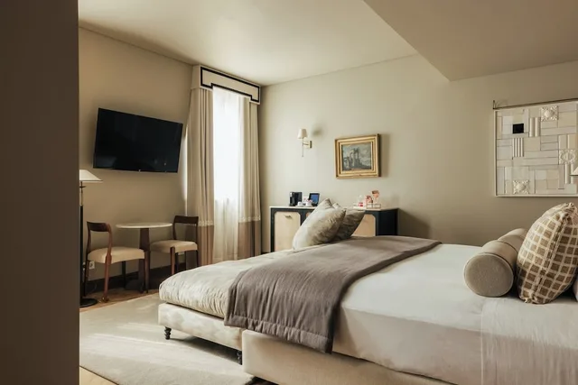 غرفة ديلوكس بسرير كينج، Hotel Infante Sagres Porto 1/10