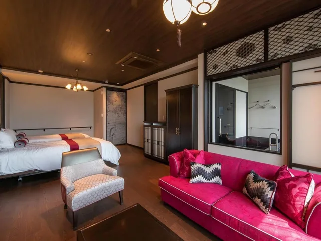 غرفة قياسية بأربعة أسرّة، Kamisuwa Onsen Shinyu 1/1