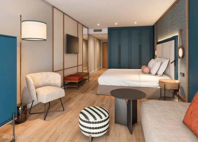 Junior Suite, Twin Beds, Pool or Sea View، Princess Inspire Tenerife - Adults Only 3/5