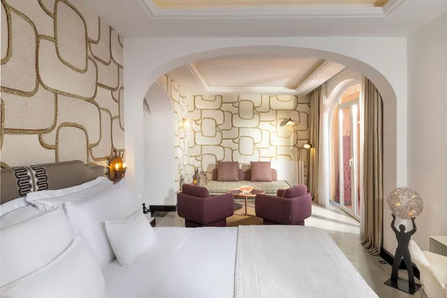 جناح جونيور بإطلالة على البحر بشرفة، Hotel Punta Tragara 1/10