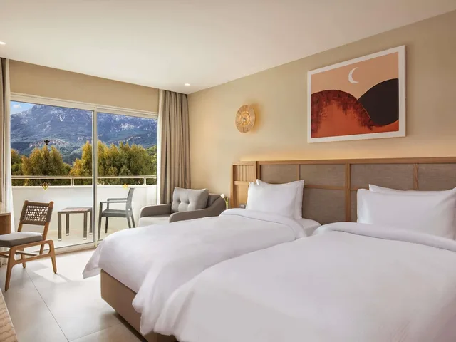 جناح عائلي ديلوكس بسرير مزدوج بإطلالة على الحديقة، Rixos Premium Tekirova 2/10