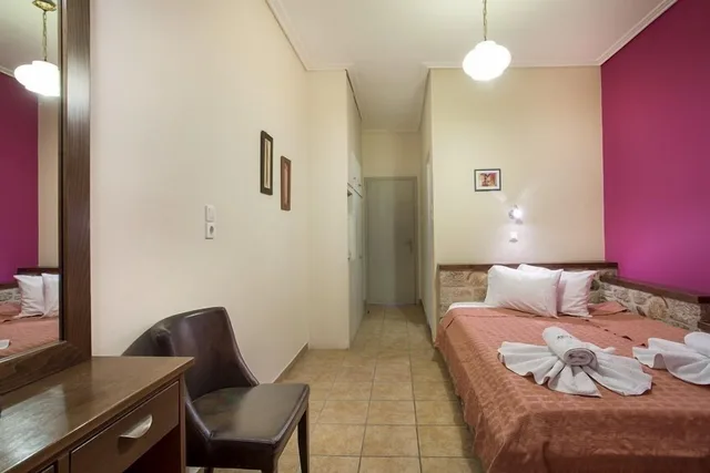 غرفة قياسية بسرير مزدوج، Aktaion Hotel 3/8