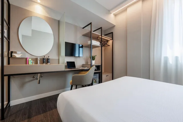 غرفة قياسية بسرير كوين، iH Hotels Milano Centrale 7/10