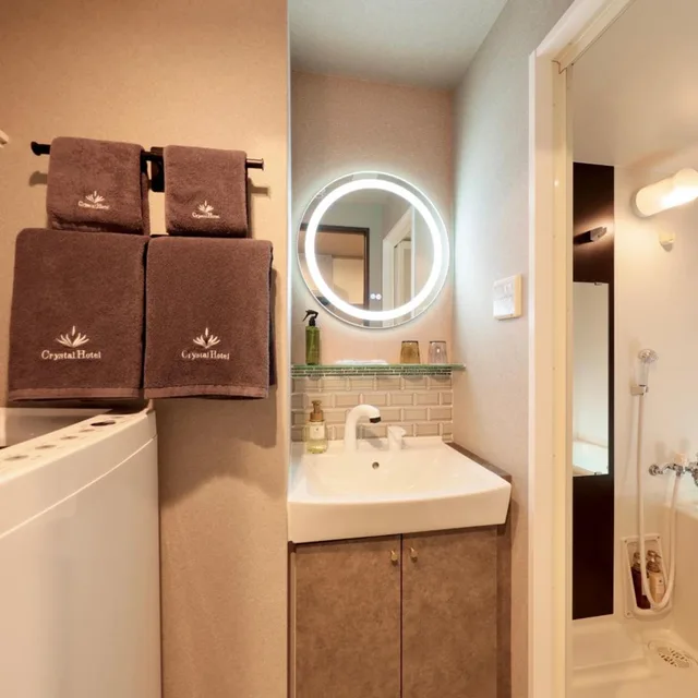 غرفة قياسية ثلاثية، Dotombori Crystal Hotel 3 2/3