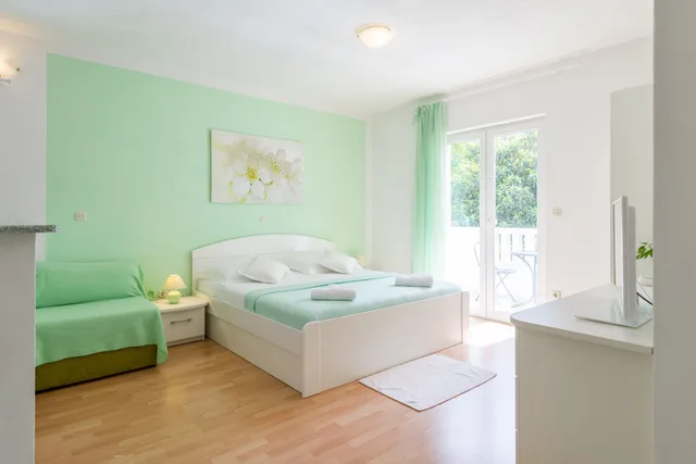 استوديو بإطلالة على الحديقة، Apartmani Nikolina 4/9