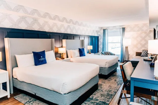 غرفة سوبيريور بسرير كوين، Salem Waterfront Hotel and Suites 1/4