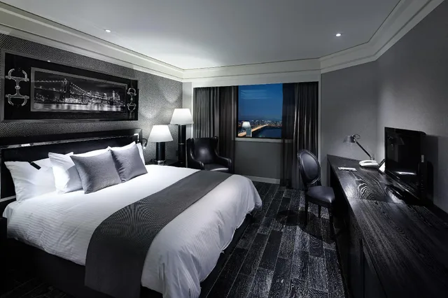 غرفة تنفيذية بسرير كينج بإطلالة على المدينة، Kensington Hotel Yoido 1/2