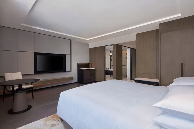 غرفة كلوب بسريرين منفصلين بإطلالة على الحديقة، Sheraton Xi'an South 7/10