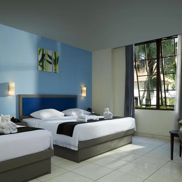 غرفة ديلوكس ثلاثية، eL Hotel Malang 1/3