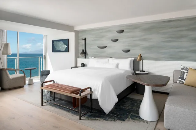 جناح فاخر بإطلالة على البحر بغرفة نوم واحدة لغير المدخنين، The Westin Maui Resort & Spa, Ka'anapali 1/2