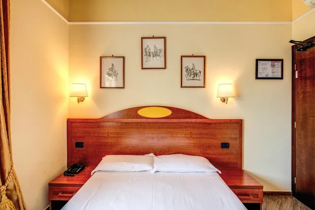 غرفة اقتصادية بسرير مزدوج، Hotel Roma Tiburtina 3/10