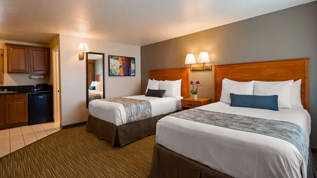 غرفة قياسية بسريرين مزدوجين، Best Western Ptarmigan Lodge 1/9