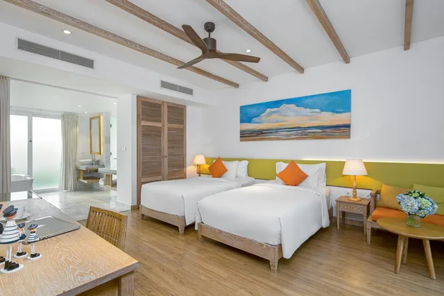 جناح جونيور بسريرين منفصلين بشرفة بحوض استحمام، Risemount Premier Resort Danang 5/6