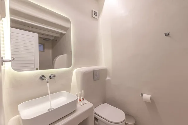 فيلا سوبيريور بسريرين منفصلين وسريرين كوين بـ3 غرف نوم مع أريكة بمسبح خاص، 9 Muses Villas Mykonos 5/6