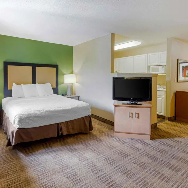 استوديو ديلوكس بسرير كوين، Extended Stay America Raleigh Rtp 4610 Miami Blvd 3/10