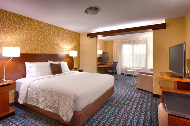 جناح بسرير كينج مع أريكة لذوي الإعاقة، Fairfield Inn And Suites By Marriott Salt Lake City Midvale 4/10