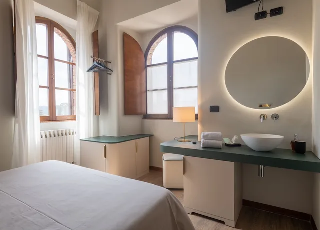 غرفة قياسية مفردة بسرير كوين، Hotel Gattapone 3/5