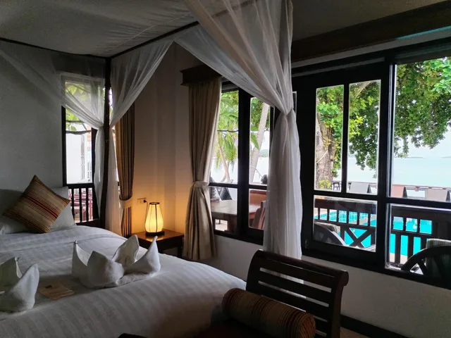 بنغل بإطلالة على البحر، Bhundhari Chaweng Beach Resort 1/10